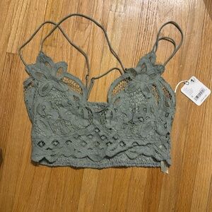 Never worn turquoise bralette from Free People